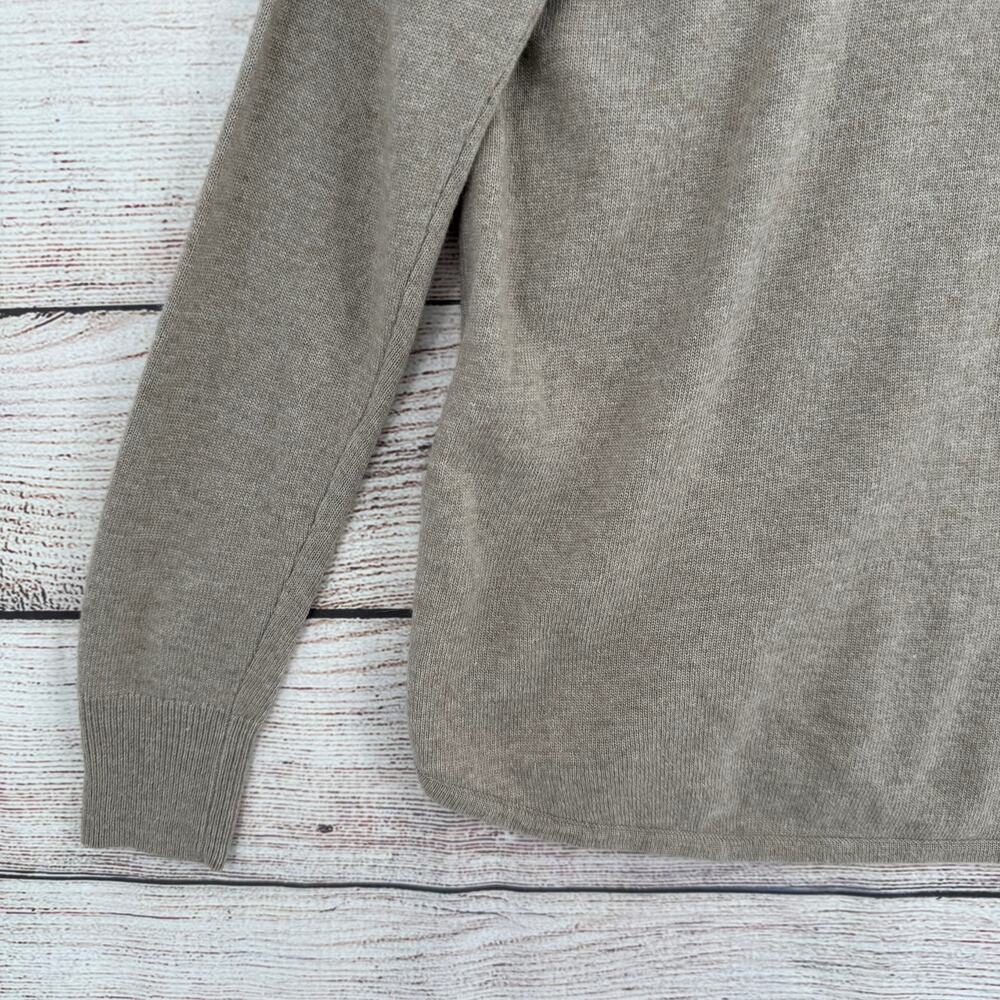 Madewell Ashbury Mockneck Sweater Womens XXS Beige Merino Wool Alpaca NEW - Picture 13 of 14